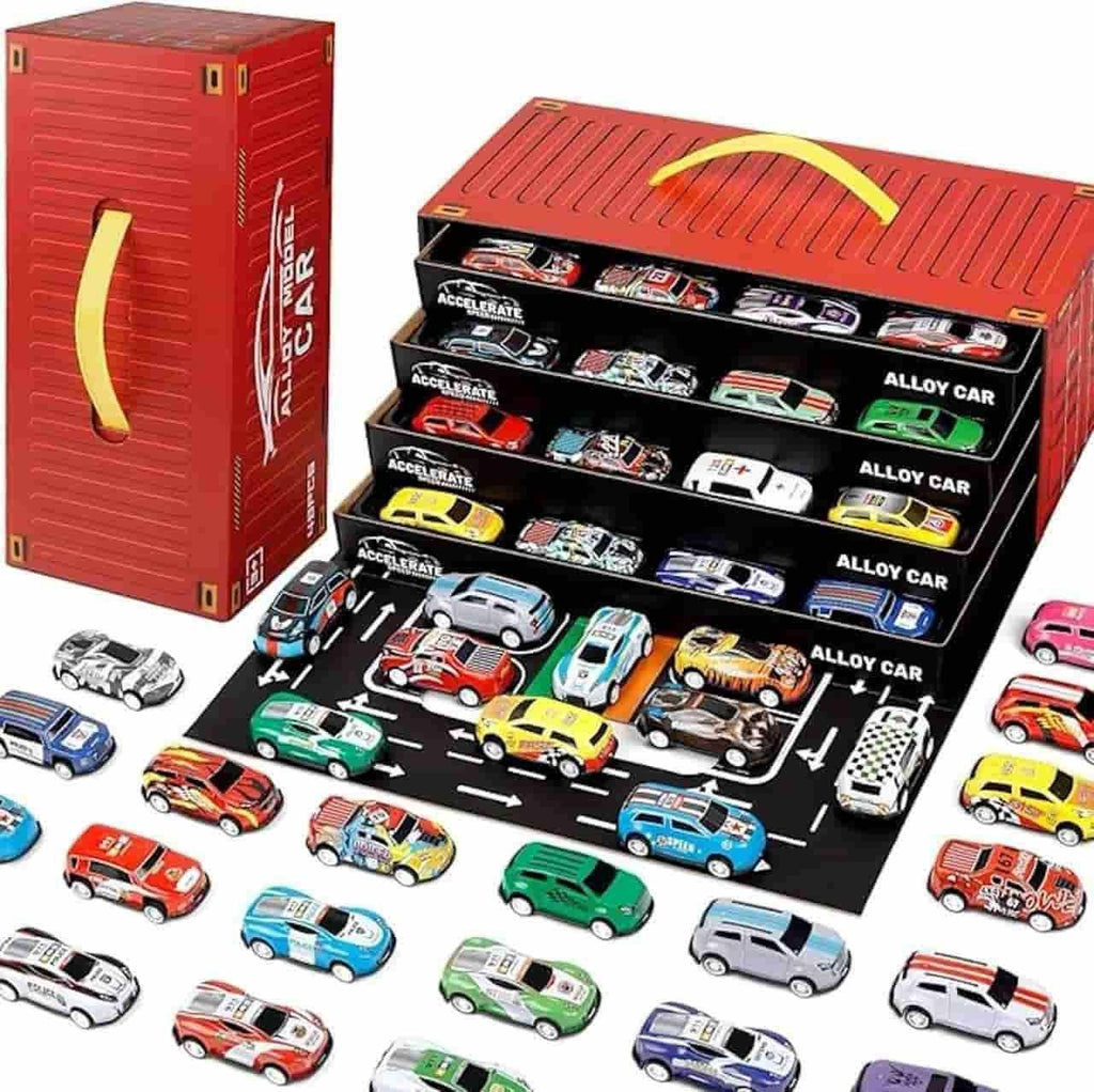 TurboMini™ Pull-Back Car Collection (48 PCS)