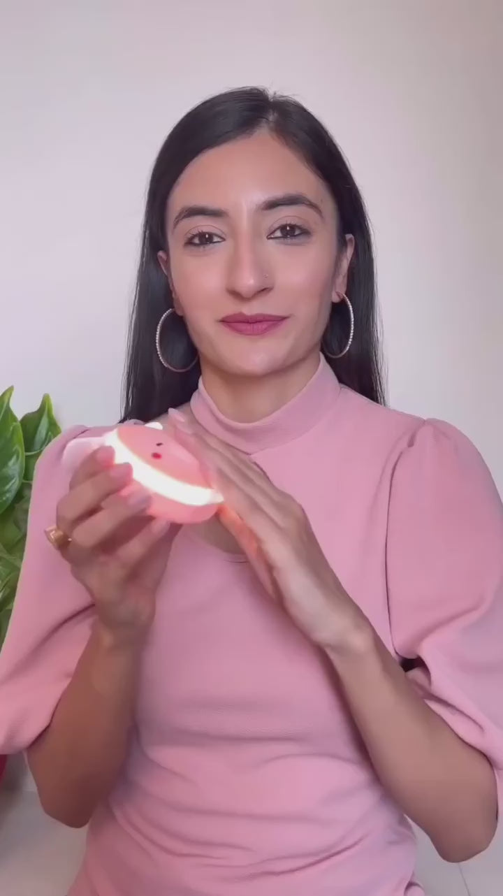 PiggyGlow™ LED Mirror Pocket Fan